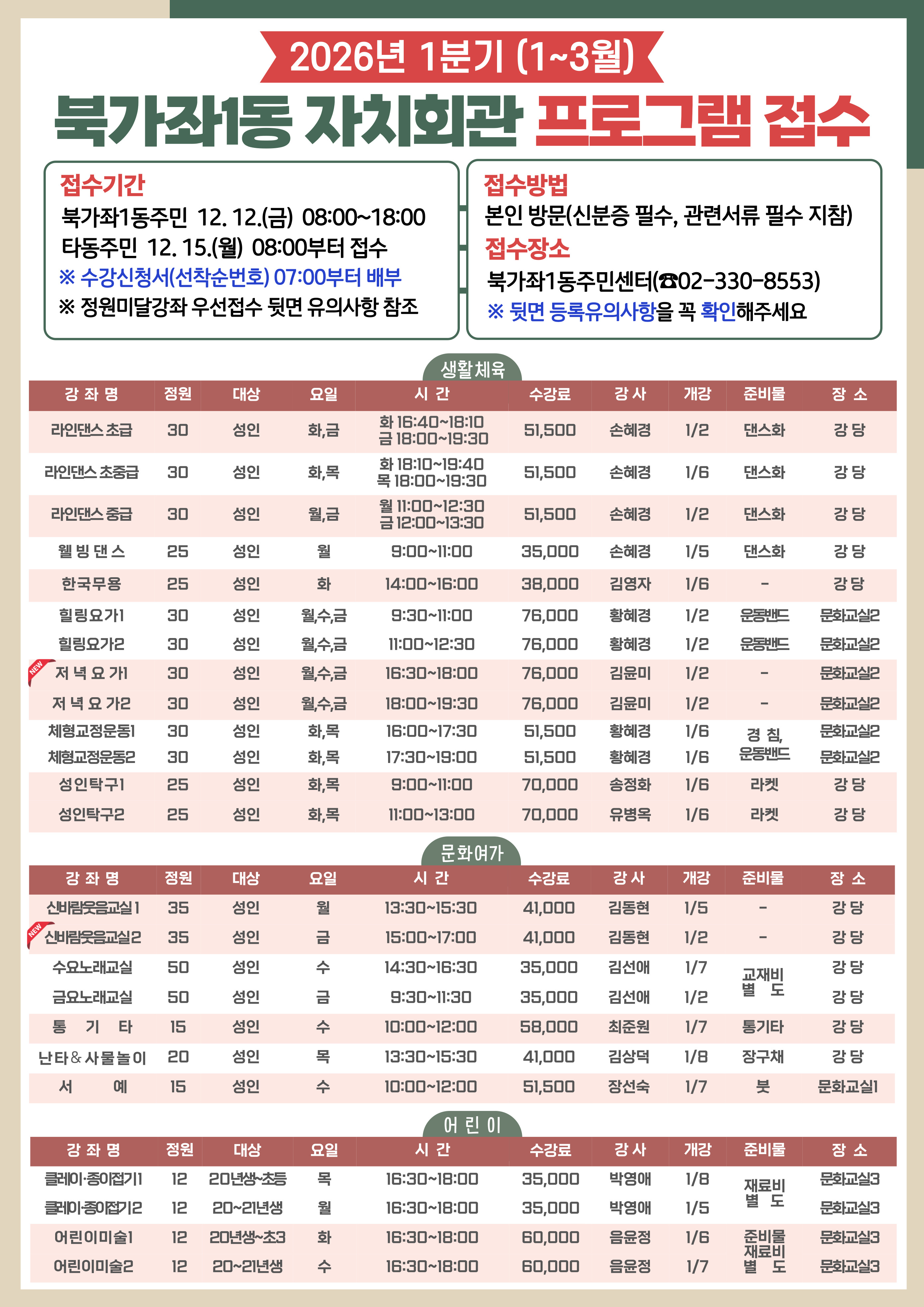 2026 1б ϰ1ġȸ α׷  ȳ