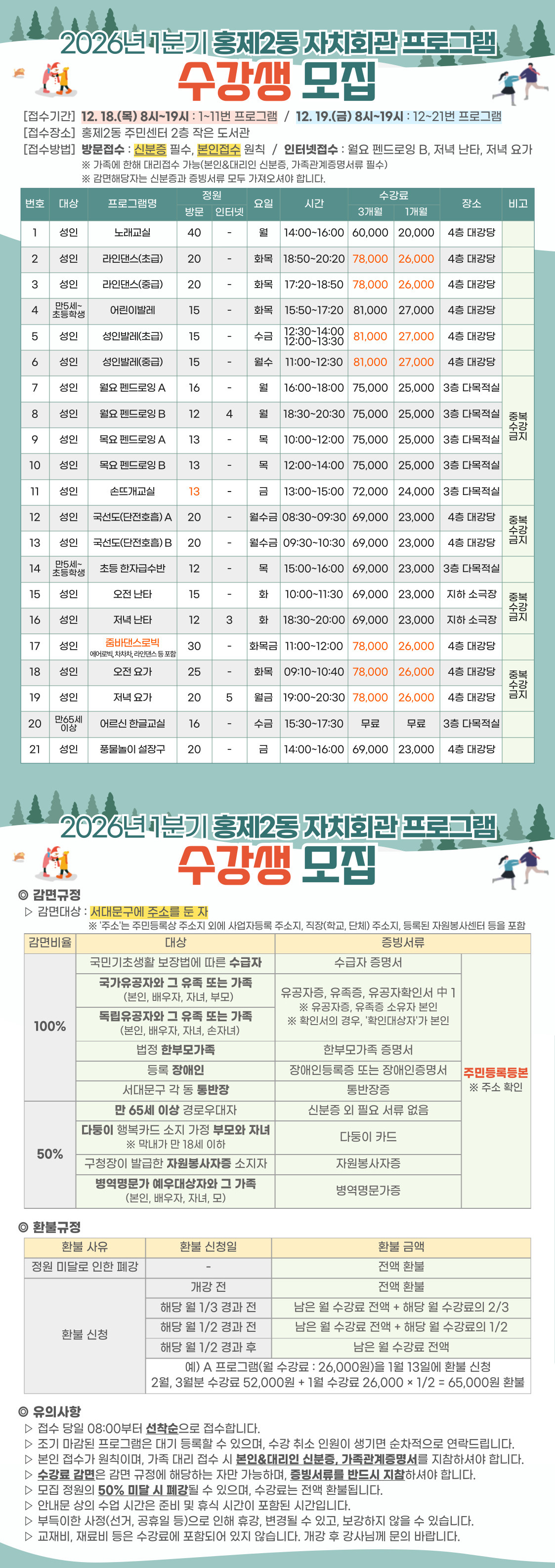 ¾È³»¹® 2026³â 1ºÐ±â ÀÚġȸ°ü ÇÁ·Î±×·¥ ¾È³»¹®